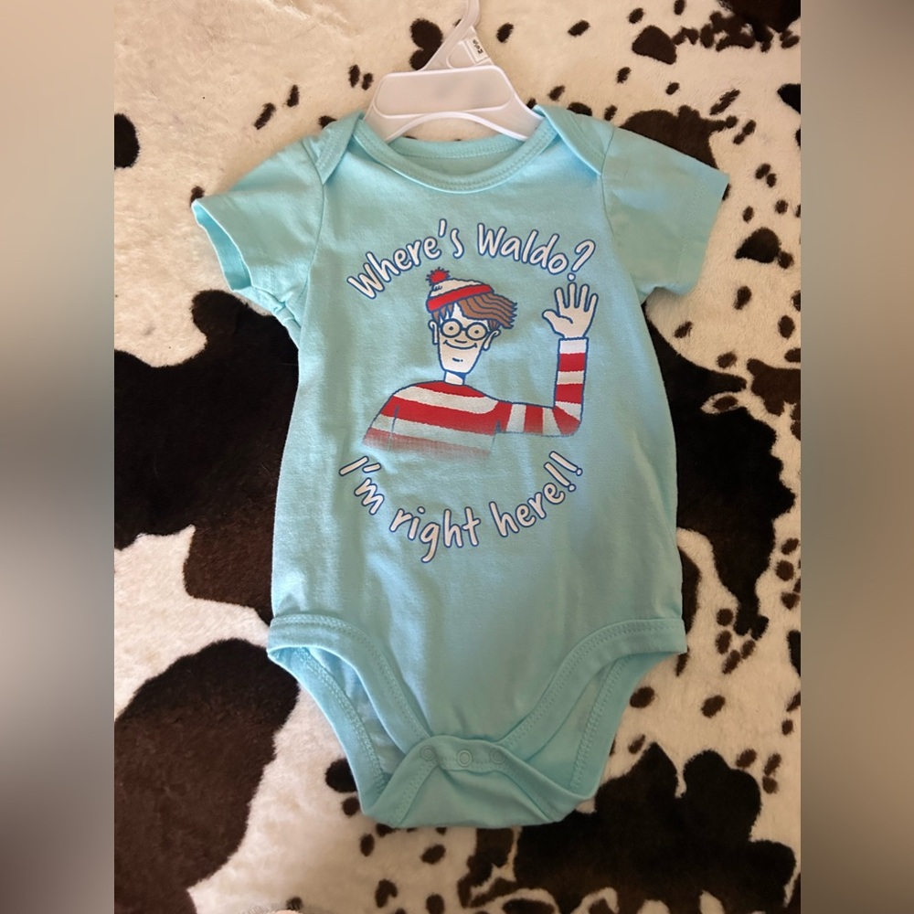 Where’s Waldo Baby Onesie
